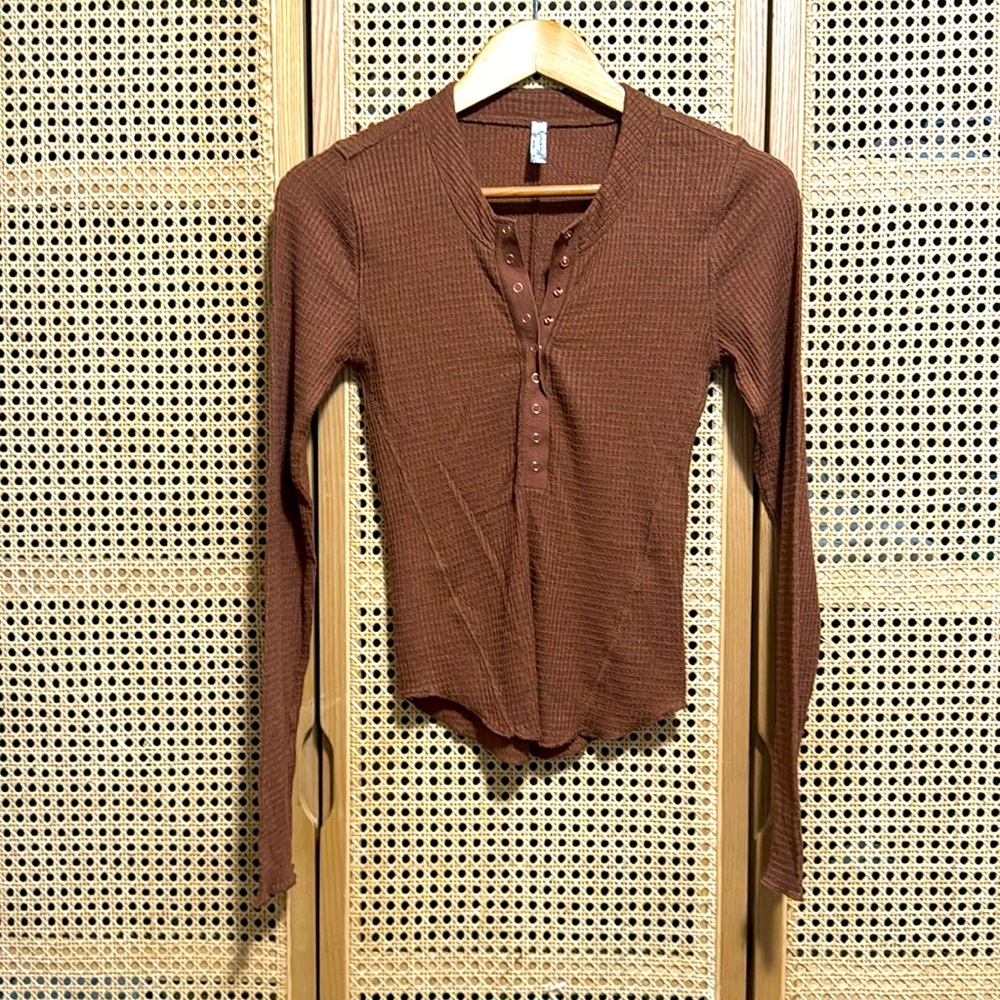 Free People One of The Girls Henley